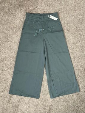 Travis Mathew Women’s Ankle Wide Leg Pants in Teal